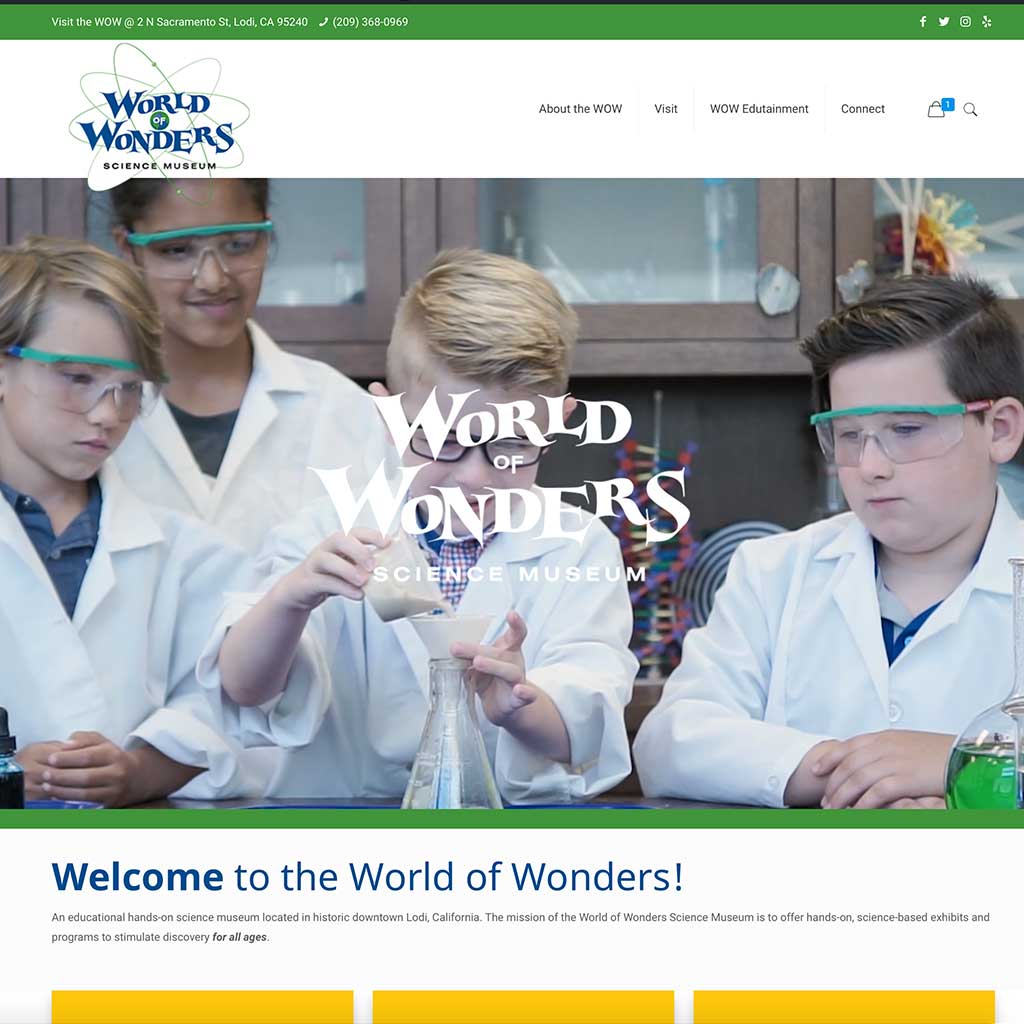 New Website Launched for the WOW